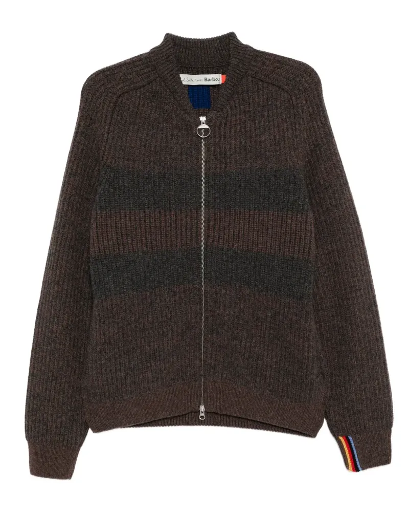 Barbour x Paul Smith Pullover - Braun Braun