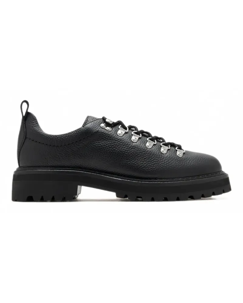 G.H. Bass & Co. Mason Hiker Schuhe aus gekörntem Leder - Schwarz Schwarz