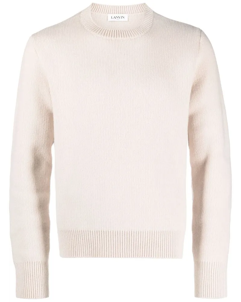 Lanvin Pullover mit rundem Ausschnitt - Nude Nude