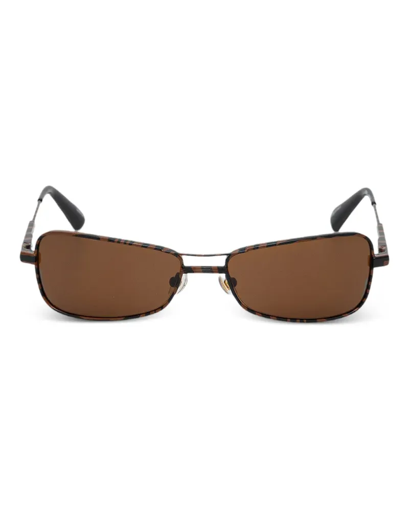 Jacquemus Statzione Sonnenbrille - Braun Braun