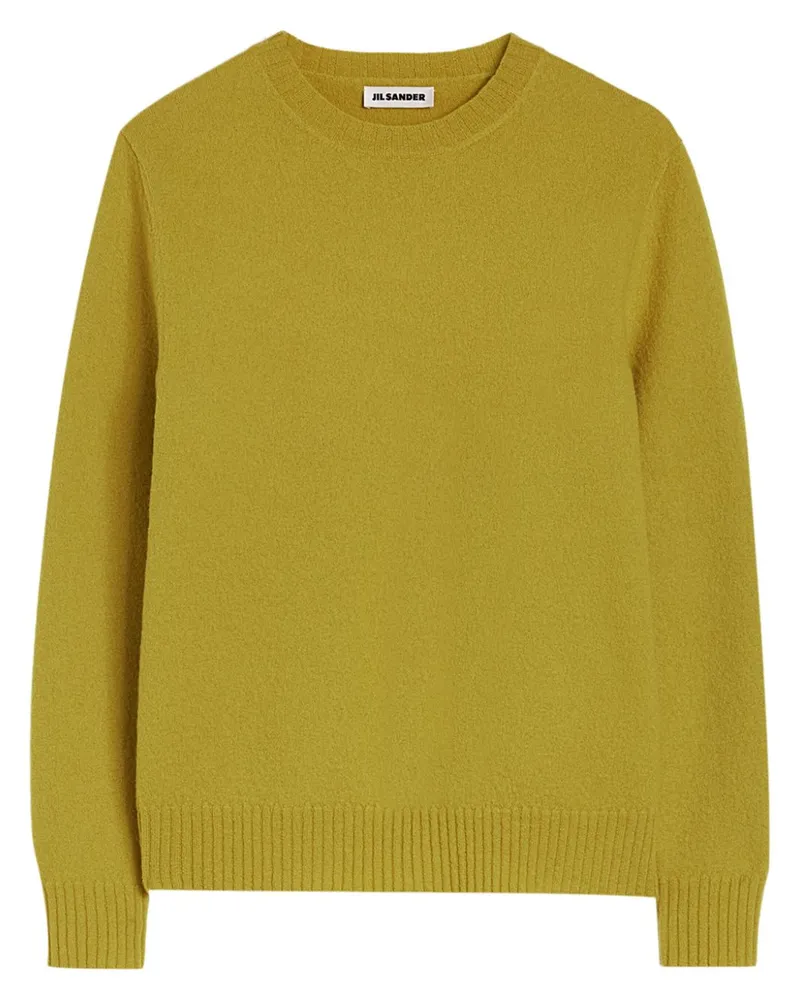 Jil Sander Pullover aus Wolle - Gelb Gelb