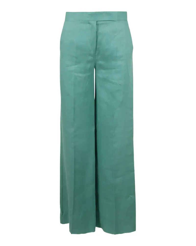 Max Mara pocket palazzo pants - Grün Grün