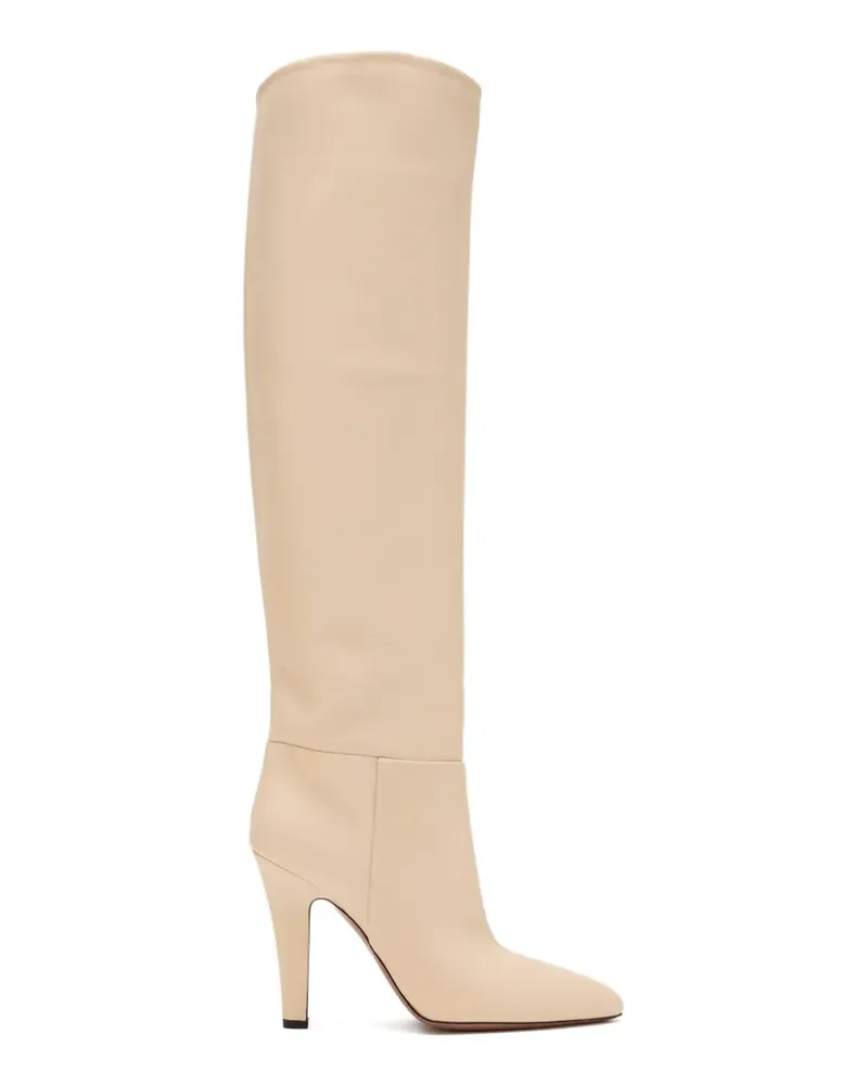 Paris Texas Elsa point-toe heel boots - Nude Nude