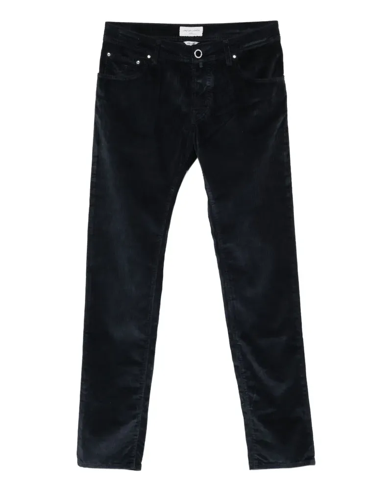 Jacob Cohën Hose aus Cord - Blau Blau