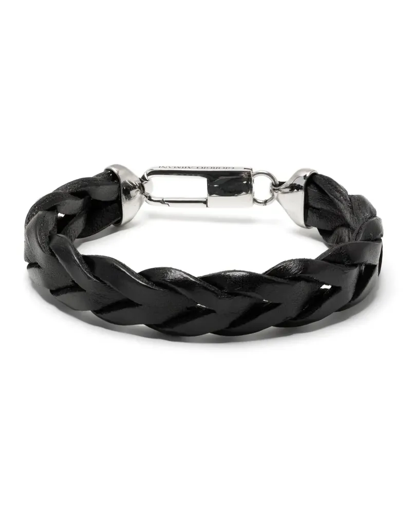 Giorgio Armani Armbänder mit Kettendetail - Schwarz Schwarz