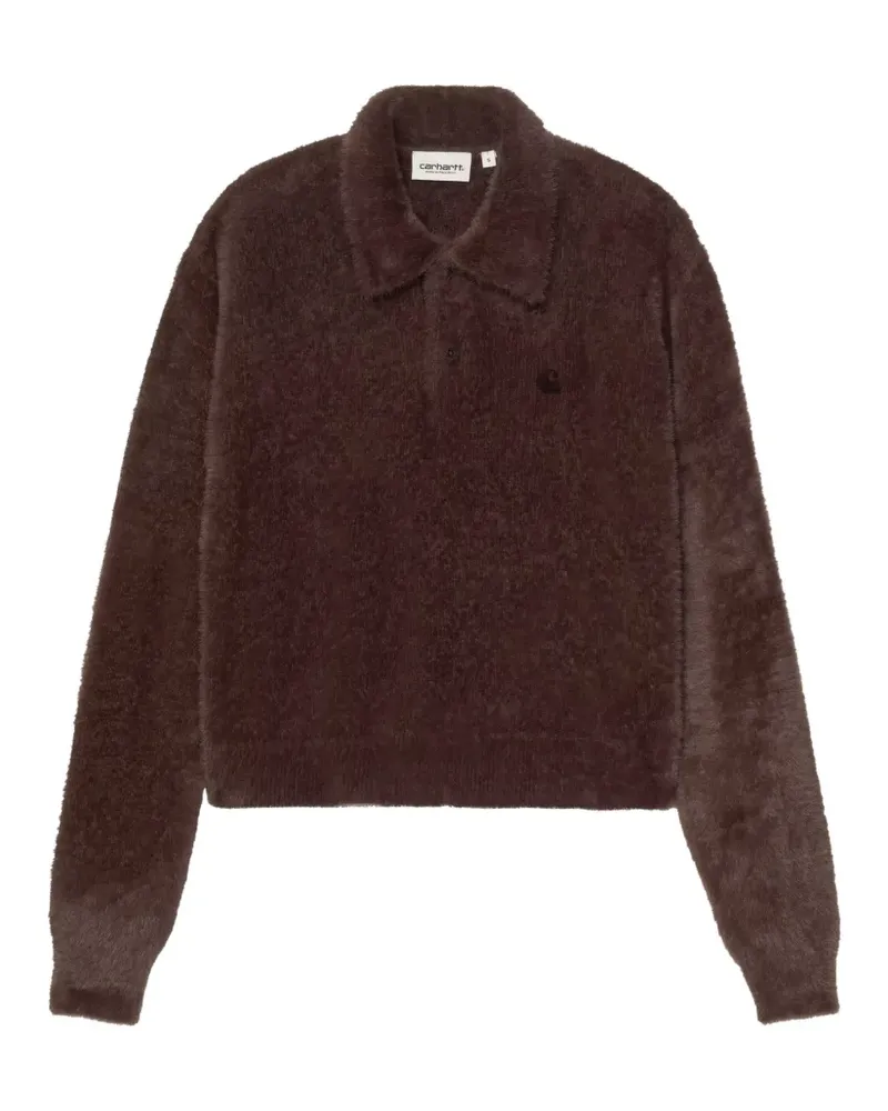 Carhartt WIP Maine Pullover mit Polokragen - Braun Braun