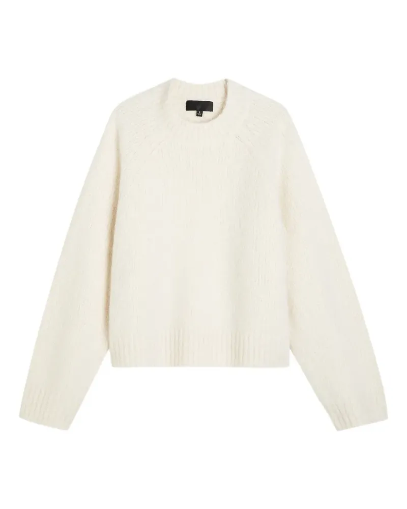 Nili Lotan Tomaso raglan-sleeve sweater - Nude Nude