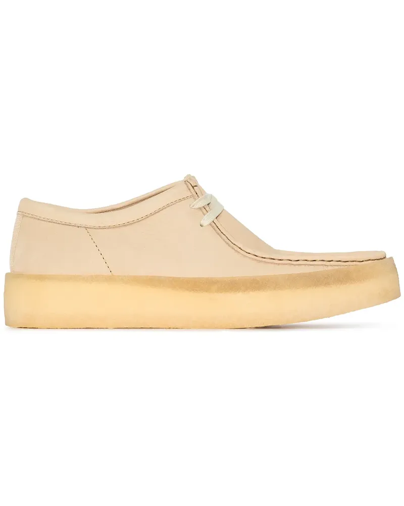 Clarks Wallabee Cup Schnürschuhe - Nude Nude