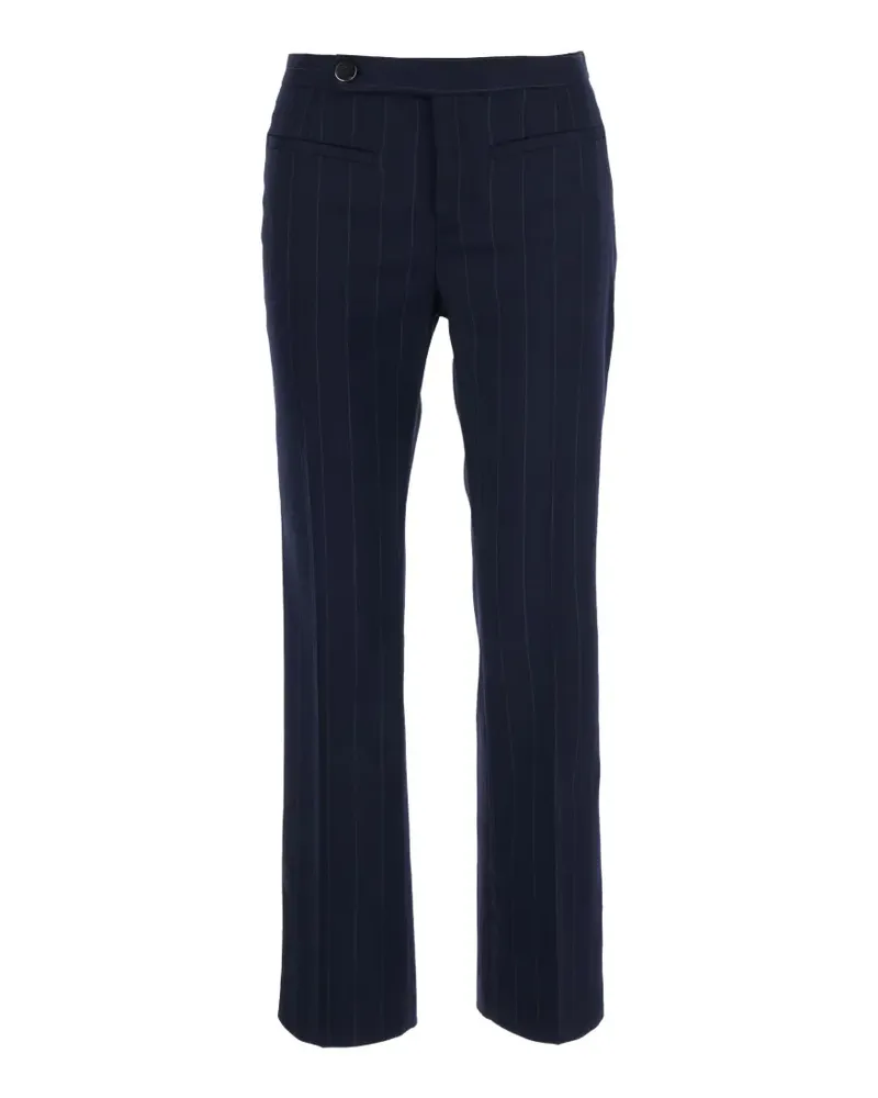 ..,merci Hose mit Nadelstreifen - Blau Blau