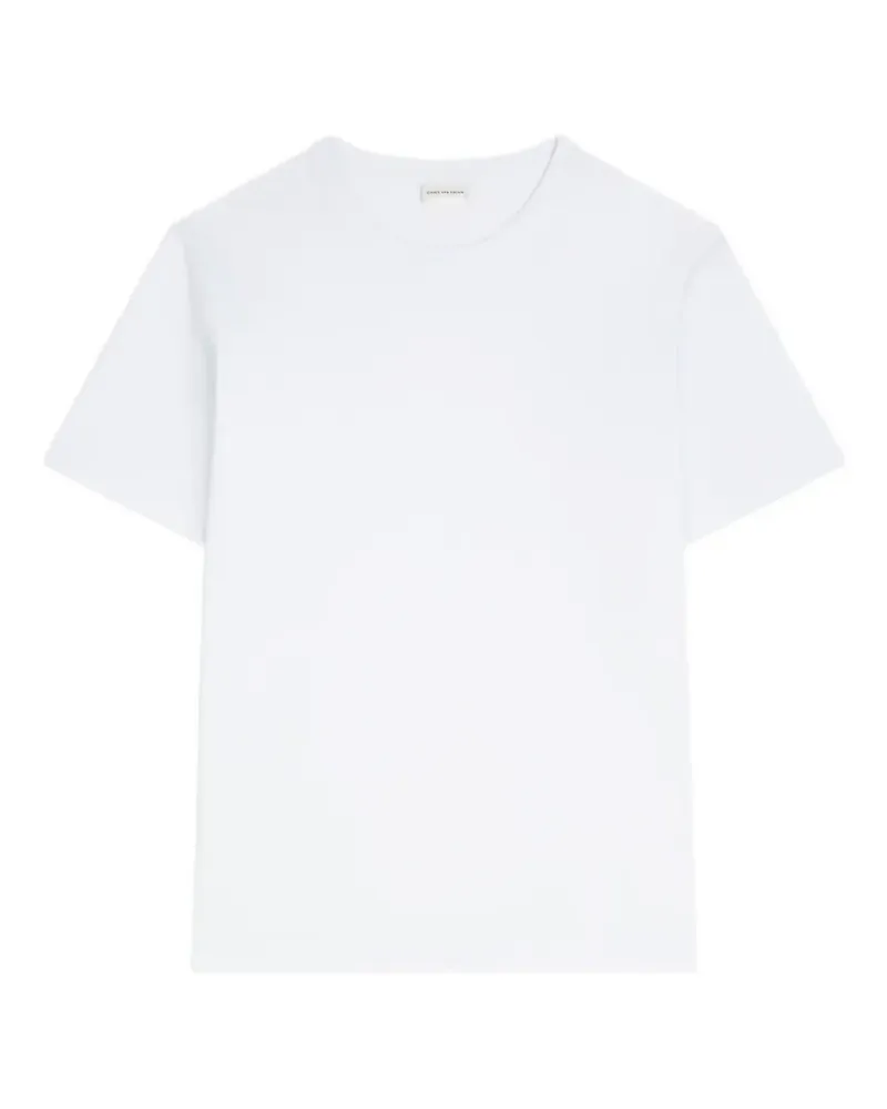 Dries van Noten Klassisches T-Shirt - Weiß Weiß