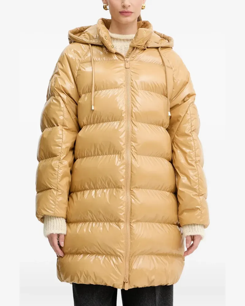 Pinko Burro padded jacket - Nude Nude
