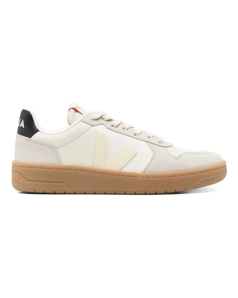 VEJA V-82 leather sneakers - Nude Nude
