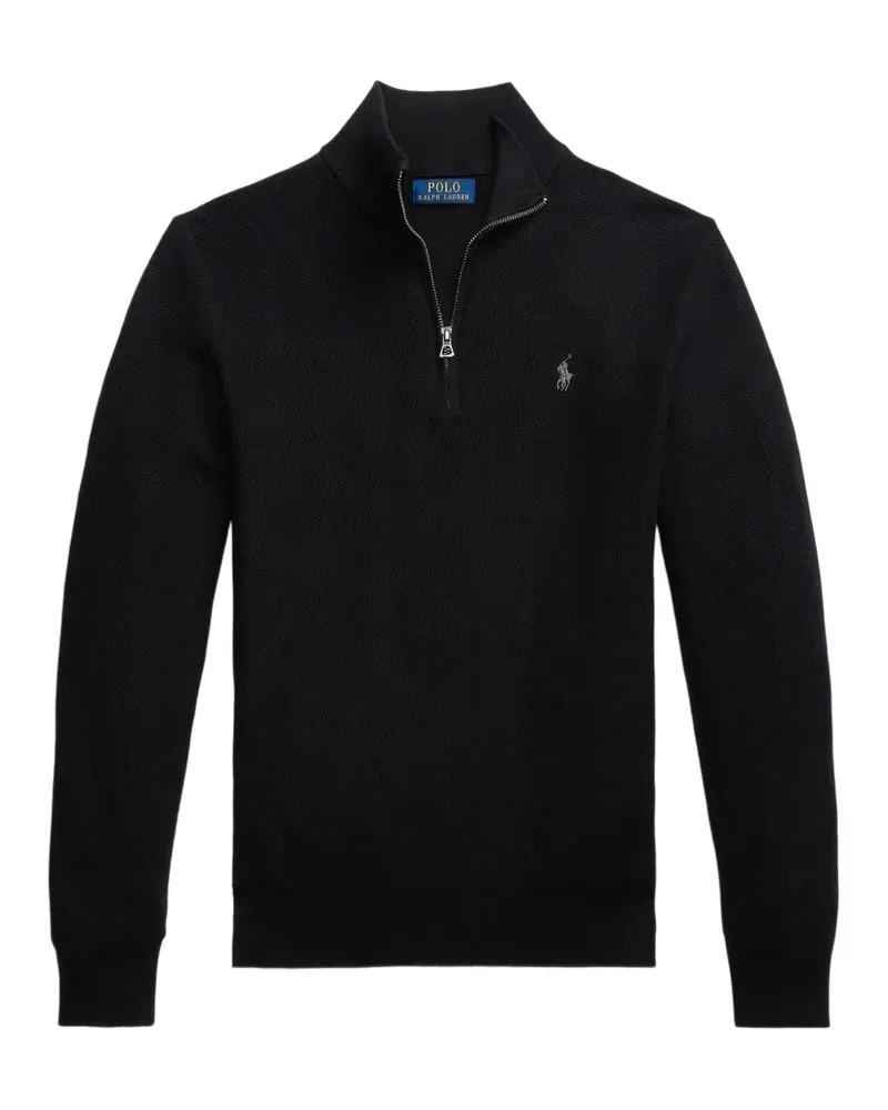 Ralph Lauren Pullover mit Reißverschluss - Schwarz Schwarz