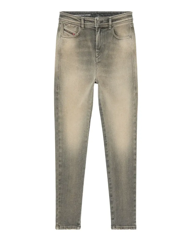 Diesel Skinny-Jeans mit regulärer Taille 2017 Slandy - Grau Grau