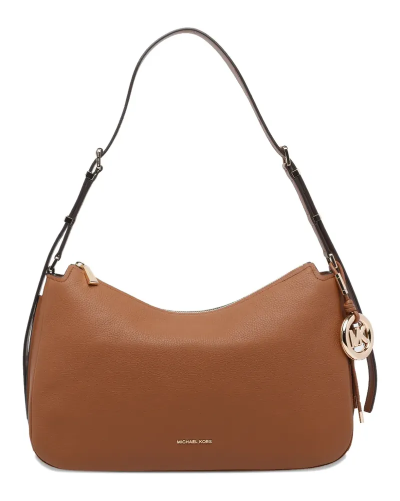 Michael Kors medium Nolita zip shoulder bag - Braun Braun
