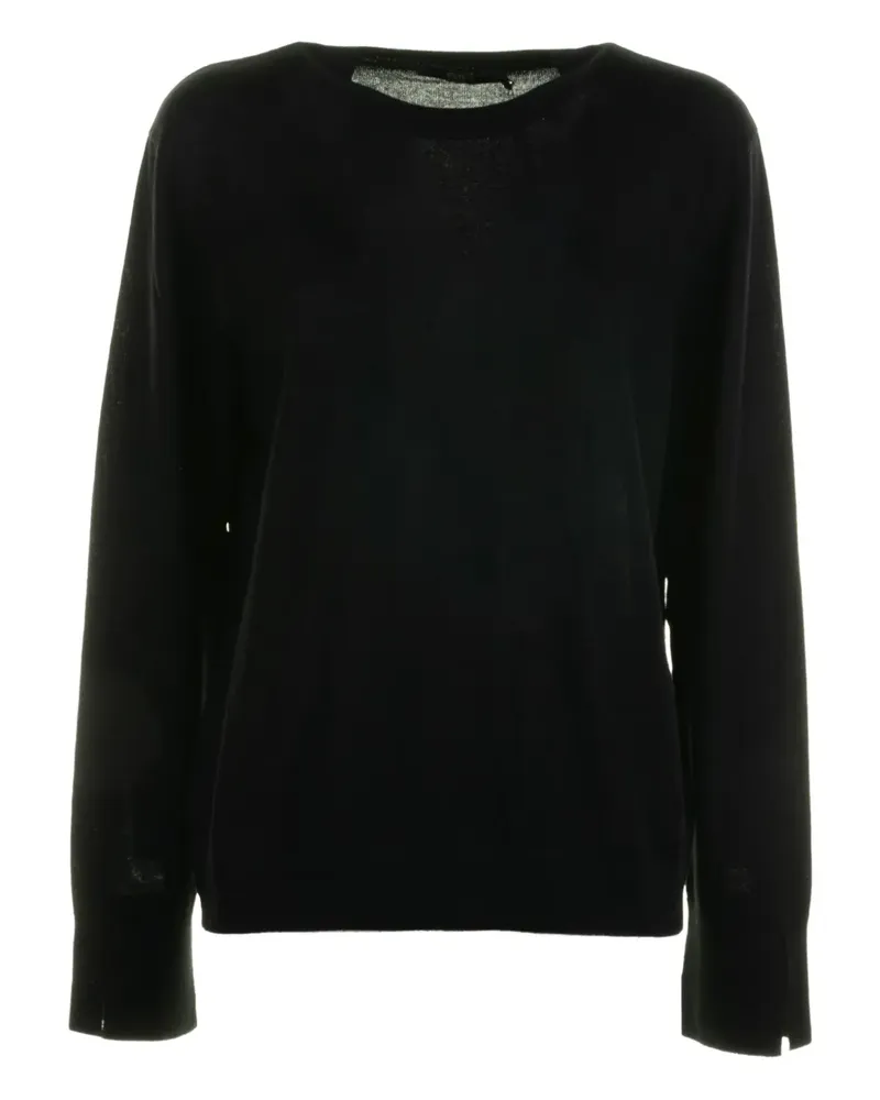 Seventy Sweatshirt mit langen Ärmeln - Schwarz Schwarz