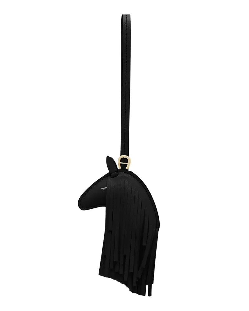 Aigner Ciondollini Sleeping Horse Taschenanhänger - Schwarz Schwarz