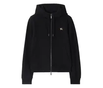 Hoodie mit Knight-Stempel - Schwarz
