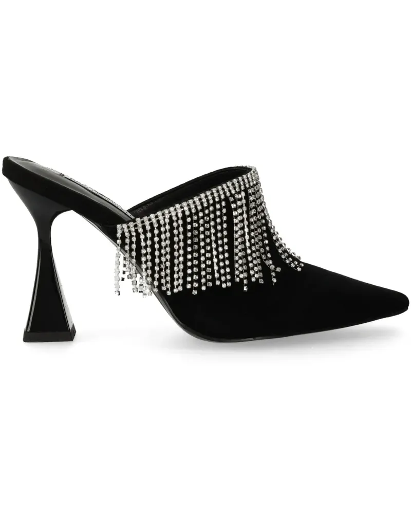 Karl Lagerfeld Debut II Mules mit Fransen 90mm - Schwarz Schwarz