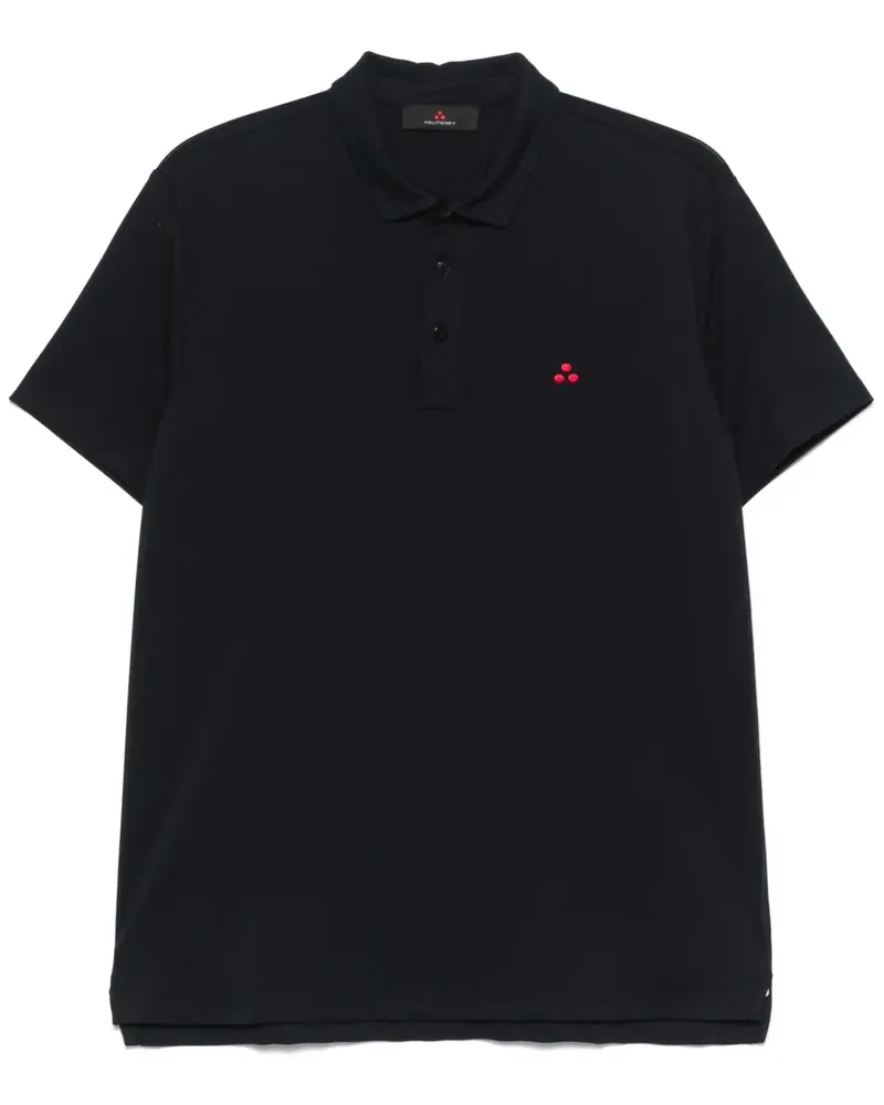 Peuterey Poloshirt aus Piqué - Blau Blau