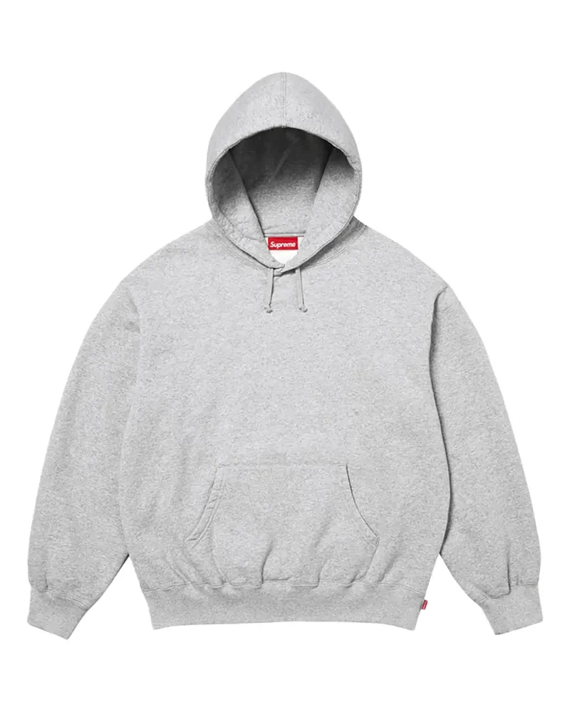 Supreme Being Hoodie mit Logo-Applikation - Grau Grau