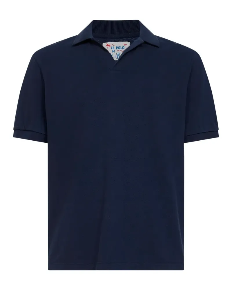 MC2 Saint Barth V-neck T-shirt - Blau Blau