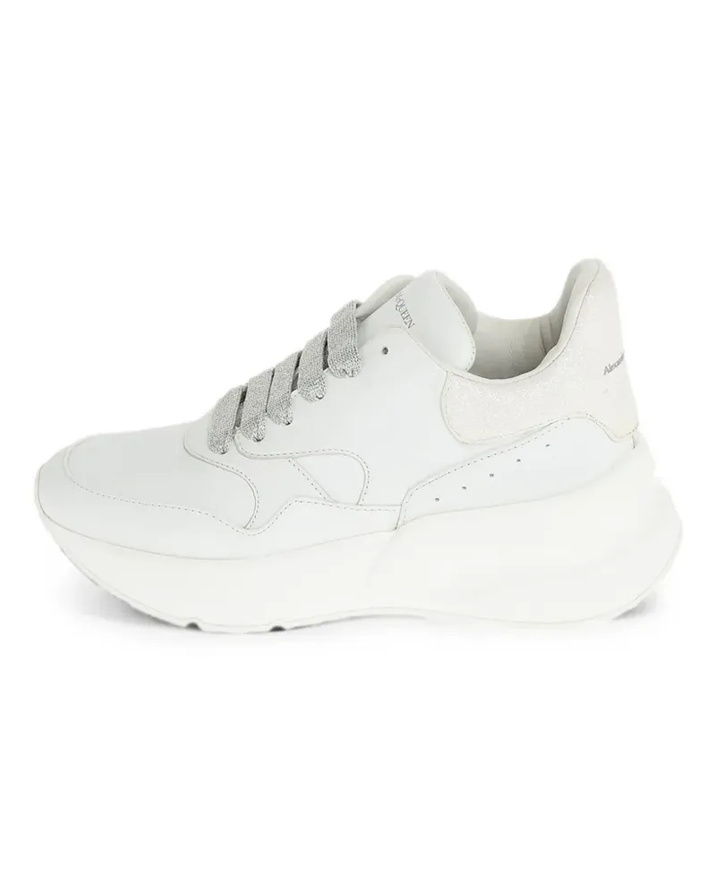 Alexander McQueen Oversized Runner glitter-detail sneakers - Weiß Weiß