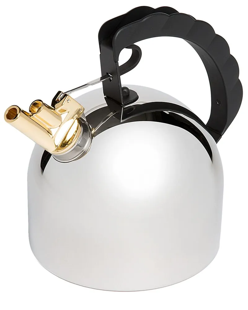 Alessi Klassischer Flötenkessel - Silber Silber
