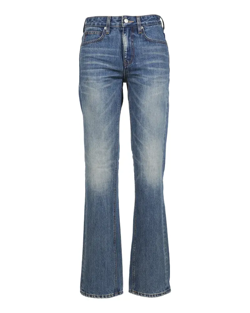 OPEN YY Klassische Bootcut-Jeans - Blau Blau