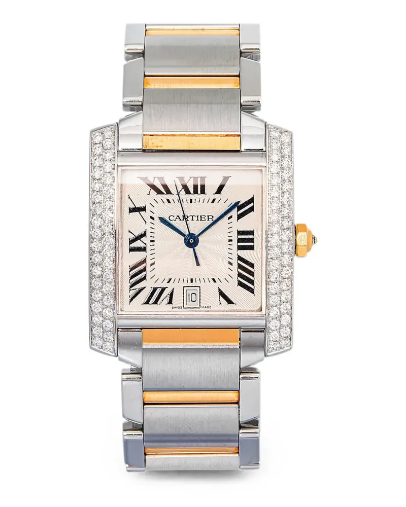 Cartier Tank Française 28mm watch - Weiß Weiß