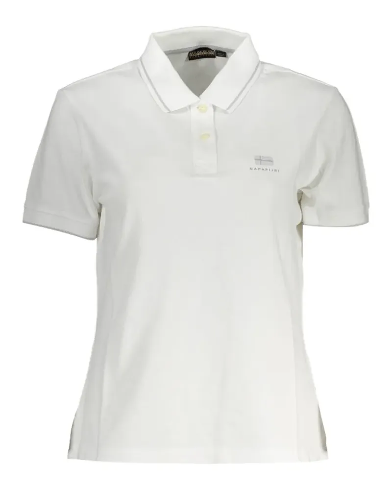 Napapijri Nina cotton polo shirt - Weiß Weiß