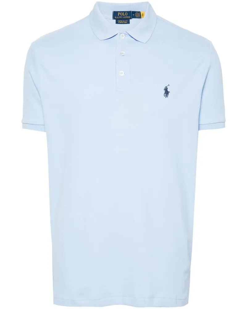 Ralph Lauren Poloshirt mit Polo Pony - Blau Blau