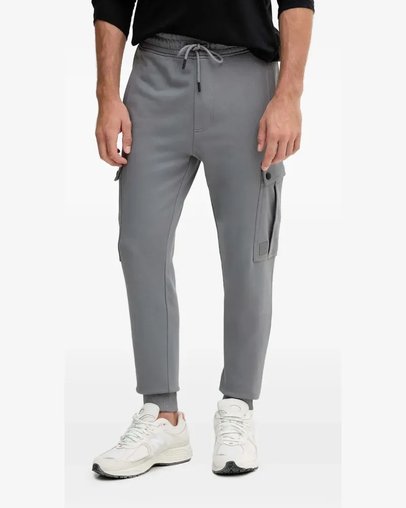 HUGO BOSS Seteam Jogginghose mit aufgesetzten Taschen - Grau Grau
