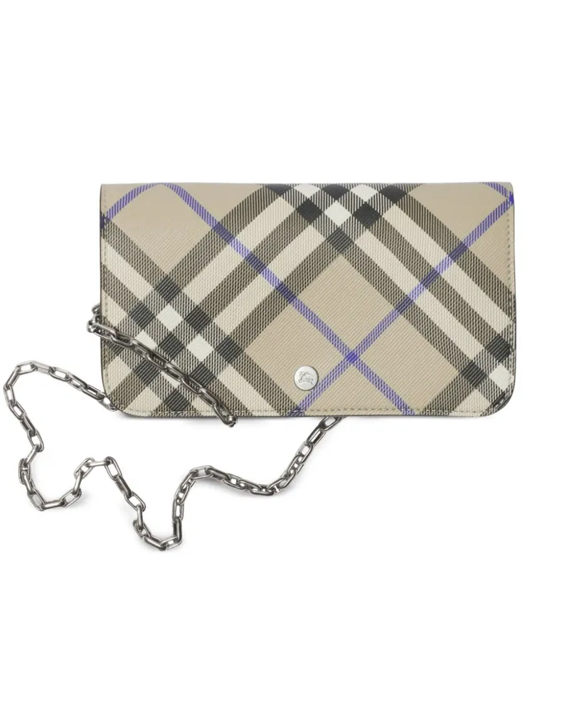 Burberry Portemonnaie mit Nova-Check - Nude Nude
