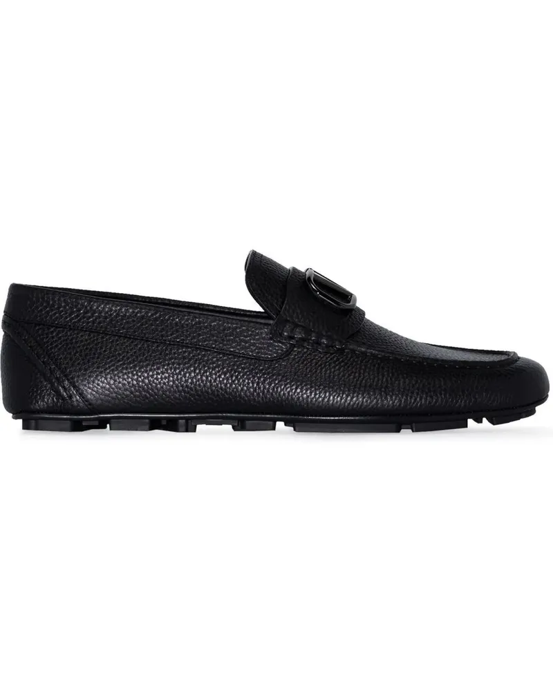 Valentino Garavani Klassische Loafer - Schwarz Schwarz