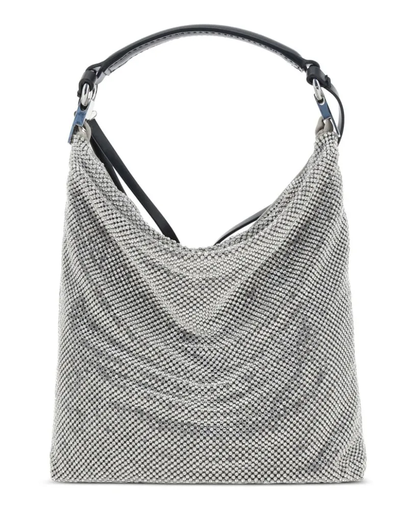 Benedetta Bruzziches Bella Ciao Schultertasche - Silber Silber