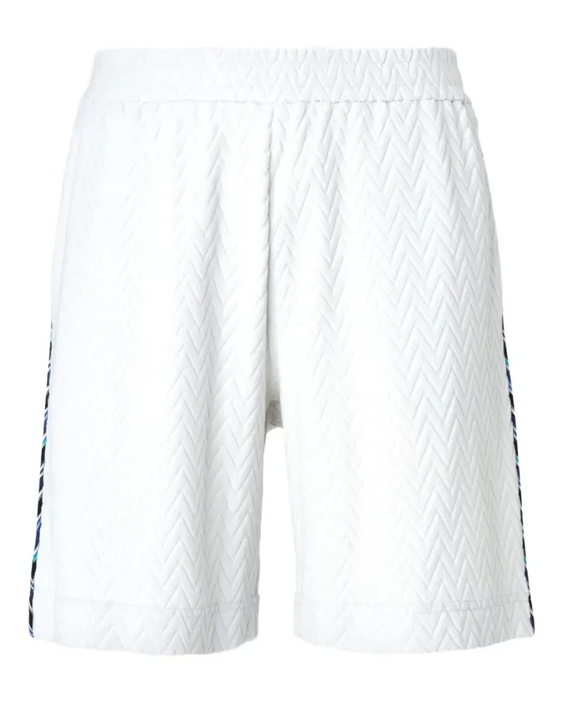 Missoni Shorts mit Zickzackmuster - Weiß Weiß
