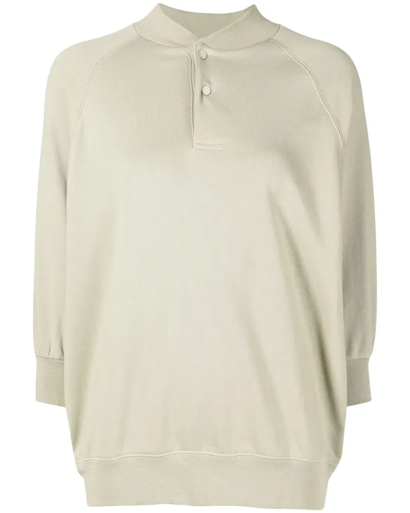 Fear of God Sweatshirt mit Druckknöpfen - Grün Grün