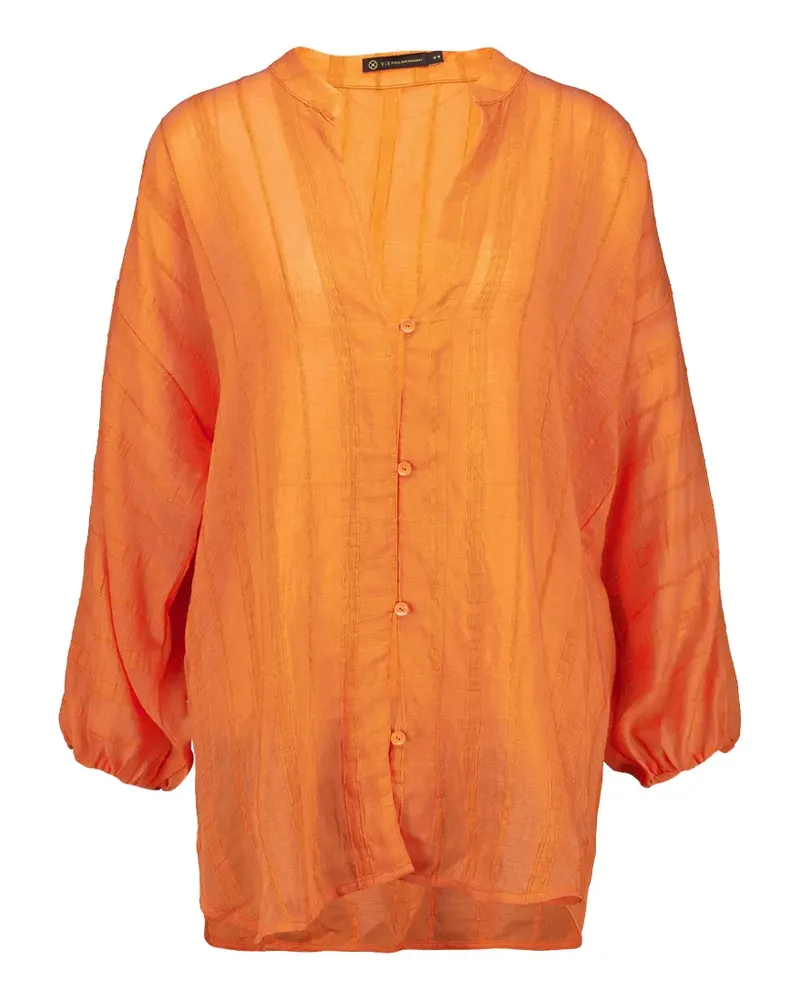 ViX Yana Bluse mit Streifen - Orange Orange