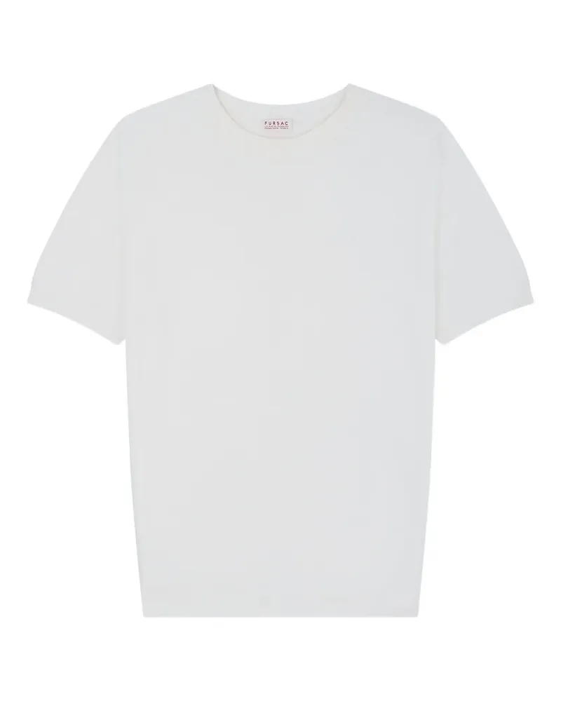 FURSAC Klassisches T-Shirt - Weiß Weiß
