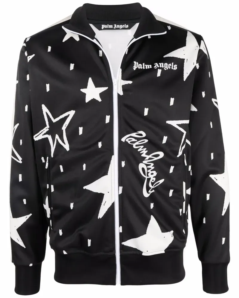 Palm Angels Night Sky Sportjacke - Schwarz Schwarz