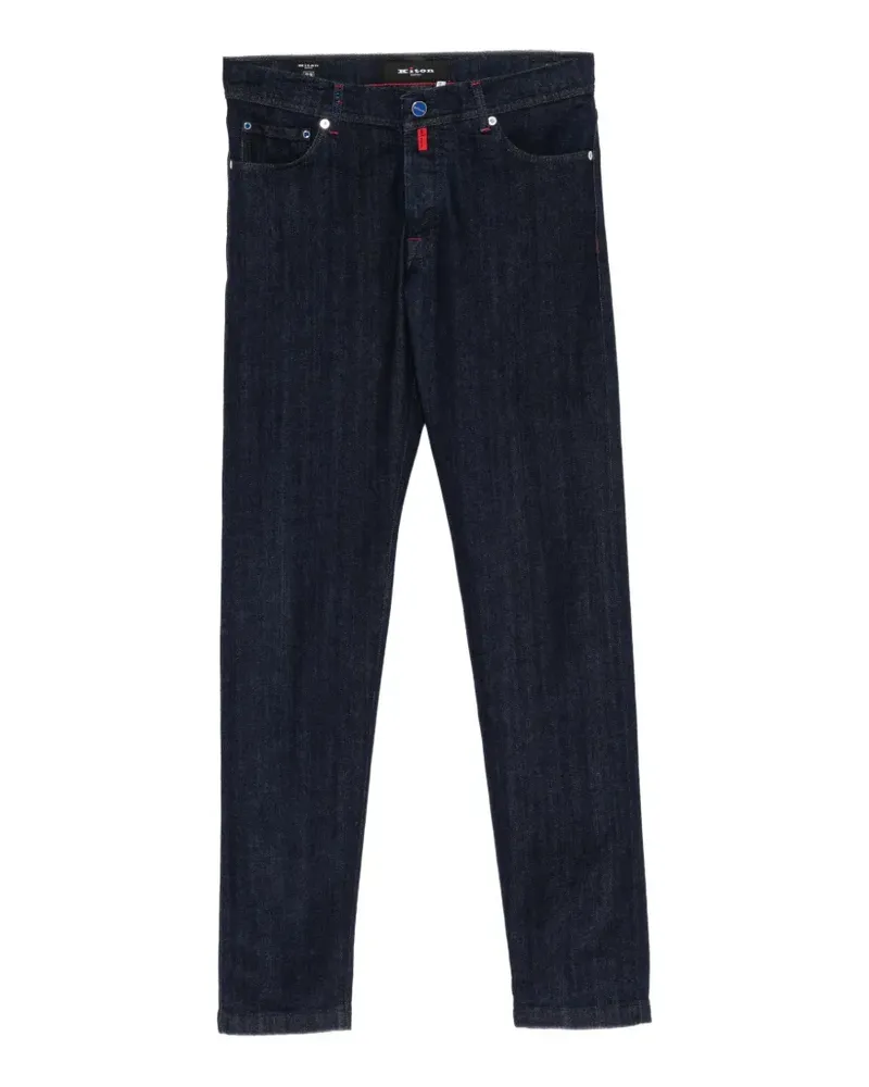 Kiton straight-leg jeans - Blau Blau