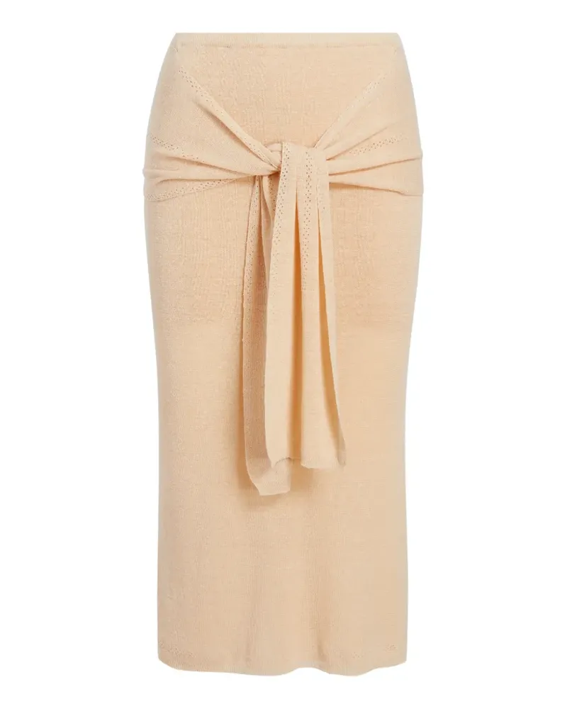 Proenza Schouler Phelan Midikleid - Nude Nude