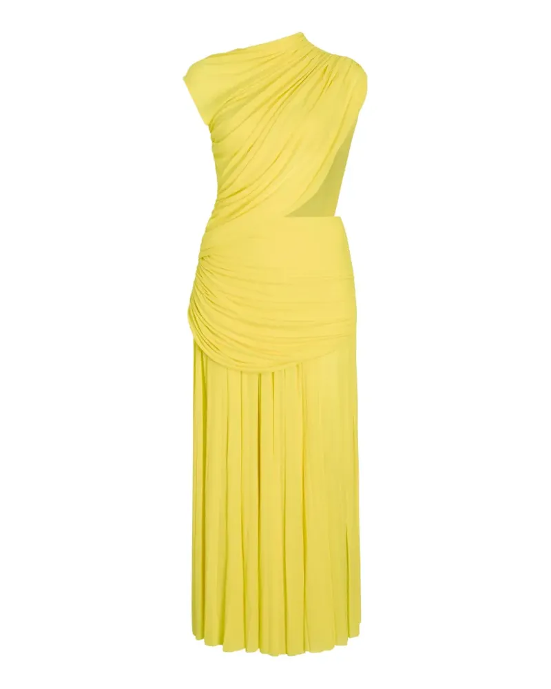 Proenza Schouler Irma Kleid - Gelb Gelb