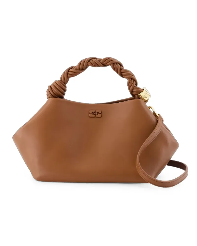 Ganni small Bou bag in brown - Braun Braun