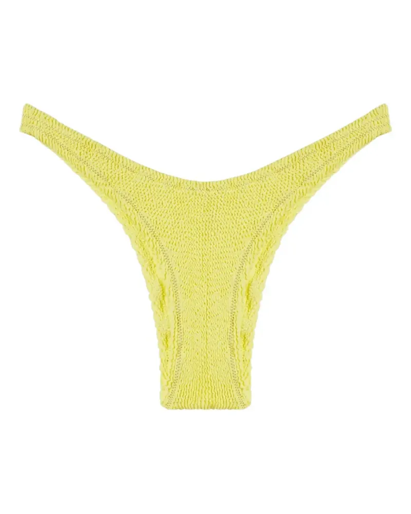 Reina Olga Ginny crinkled bikini bottoms - Gelb Gelb