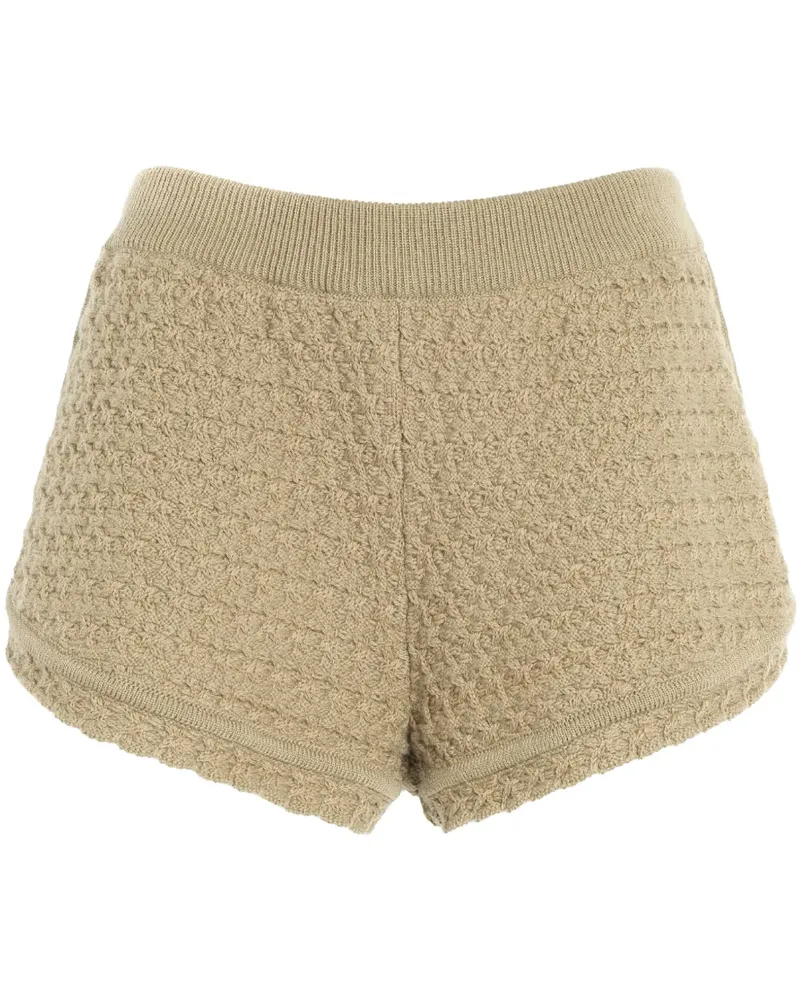 Barrie Shorts aus Kaschmir - Grün Grün
