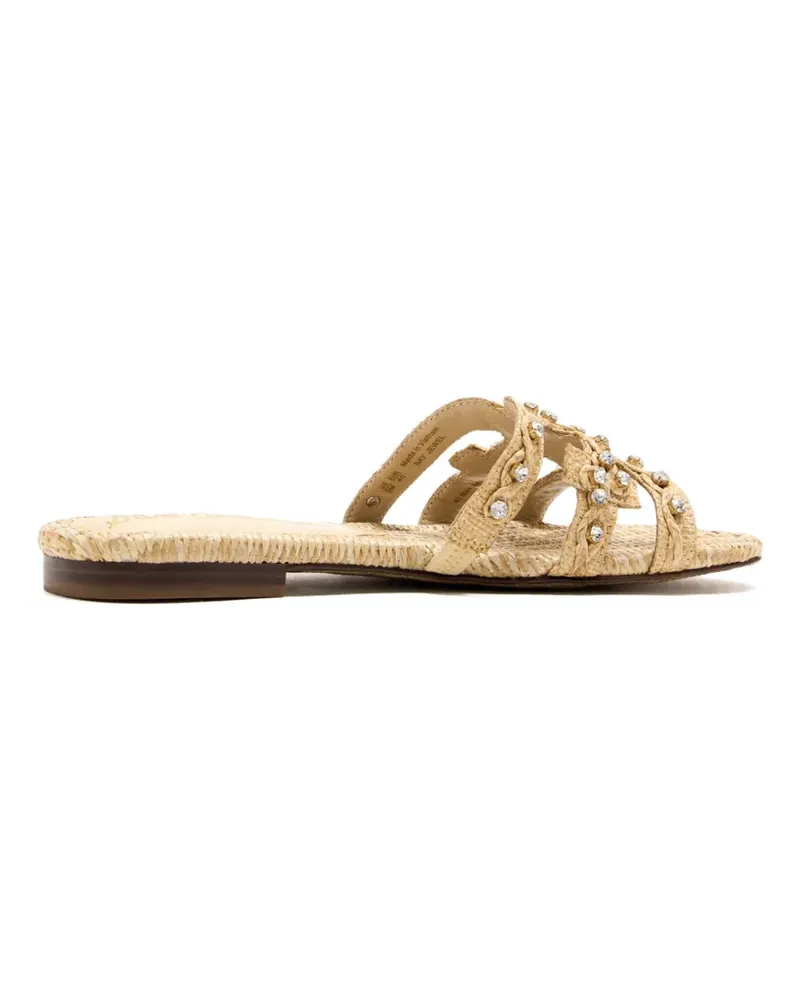 Sam Edelman Sandalen mit Kristallen - Braun Braun