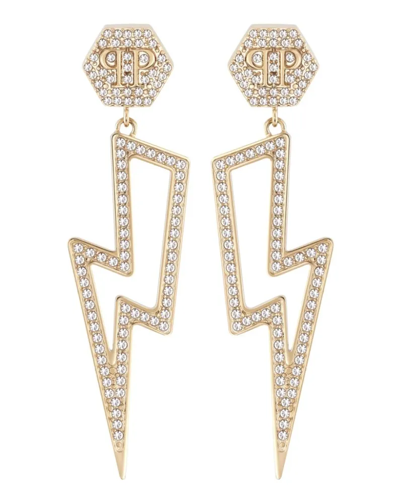 Philipp Plein Vanity Ohrringe - Gold Gold