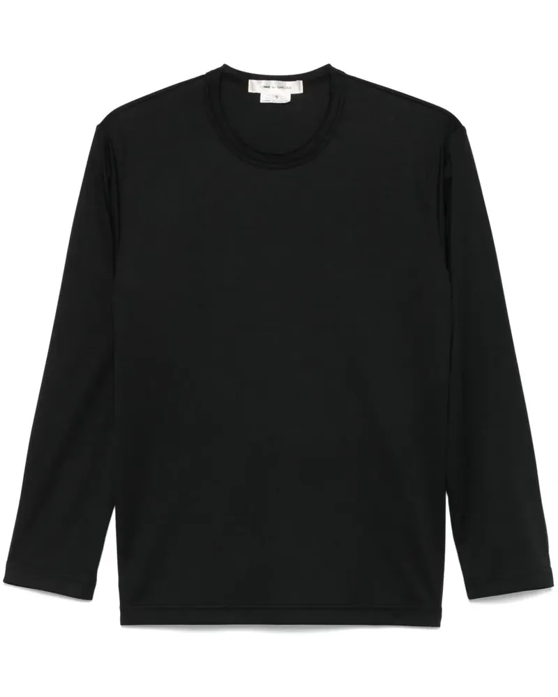 Comme des Garçons T-Shirt mit Logo-Print - Schwarz Schwarz